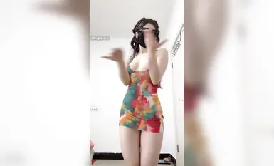 一字馬白虎舞姬@大胖 古風抖音風裸舞合集 第二彈 (11)