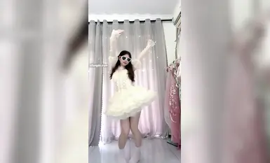 一字馬白虎舞姬@大胖 古風抖音風裸舞合集 第二彈 (15)