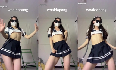 一字馬白虎舞姬@大胖 古風抖音風裸舞合集 第二彈 (7)