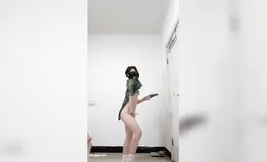 一字馬白虎舞姬@大胖 古風抖音風裸舞合集 第二彈 (8)