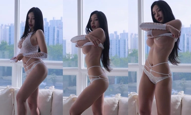 韓国の巨乳モデル@Dongeuranの誘惑写真作品3セットの超鮮明なオリジナルバージョン（2）