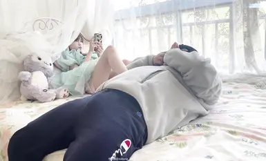 아마추어 여고생이 예쁜 각선미로 노는 발샷 감상 9부 4(6)