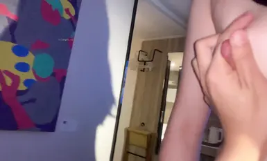 #口交 究極反差金發舌釘小母狗，給金主各種調教深喉口交，真的很會舔 (1)