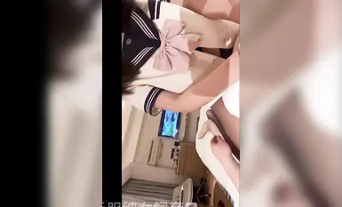 粉嫩雙馬尾福利姬@玉寶（水手服彼女飼育）尺度私拍 (5)