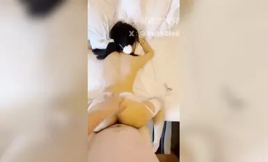 ピンクのダブルポニーテール福慈＠玉宝（セーラー服とメス飼育）スケール個人撮影