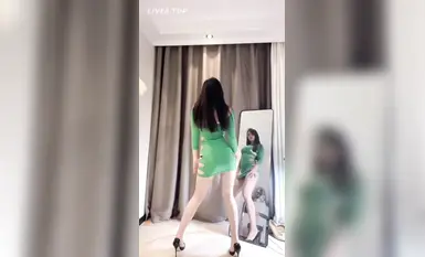 นักเต้นที่สวยงามของ Douyin @ 屖circacridine คอลเลกชันการเต้นรำสุดฮอตชุดที่สองของ (10)