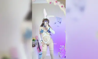 Cô gái phúc lợi tốt nhất của Twitter, nữ thần ngọt ngào và mặn mà [Xiaoxianyun] chương trình mới nhất tháng 10 video dài tùy chỉnh, Great Wall Cannon, điệu nhảy xen kẽ (2)