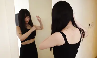 Bergaul dengan pelajar sarjana, bergaul dengan pelajar perempuan dengan tubuh dan kulit yang menakjubkan di hotel mewah dengan pemandangan