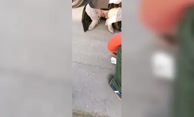 [ข่าวด่วนไร้ลายน้ำในเดือนธันวาคม] การเปิดรับ Twitter อย่างรุนแรงกับเพดานความคมชัดของสวัสดิการ [Kite Broken String] เปิดเผยต่อหน้าผู้คนกลางแจ้งต่าง ๆ ล่อลวงชายชรา 3P (2)