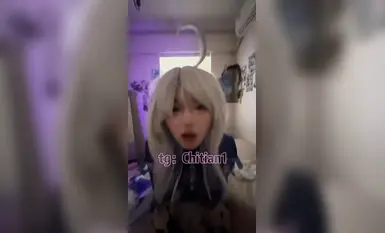 chitian1極品可愛的芙寧娜cosplay，被抱起來操