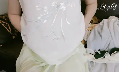 สาวสวัสดิการควบคุมเท้าที่ดีที่สุด - Suzuki Misaki - Hanfu Cuilan ช่วยตัวเอง