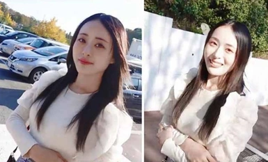 Seorang wanita muda yang cantik penuh pesona cuek [perangai kecil dongeng] Dashenpai pergi membeli-belah dan bermain, gembira seperti seorang gadis, [hati bergetar] membentak dan menjerit