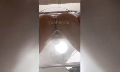 yuahentai_2 #自慰 #特寫 #騎乘 #透明椅 (2)