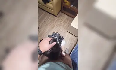 【新品流出】，現實版門醬，專約JK嫩妹子【91石先生】無水印原檔，嗲聲嗲氣雙馬尾可愛嫩妹，搞完一次又梅開二度