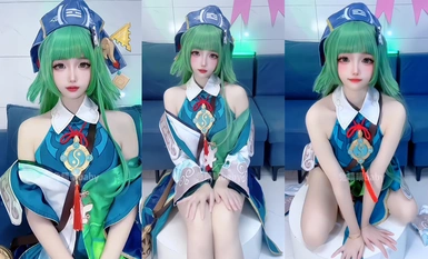 Douyin 최고의 얼굴을 보여주는 복지 소녀-Tu Qingqing baby-Huo Huo