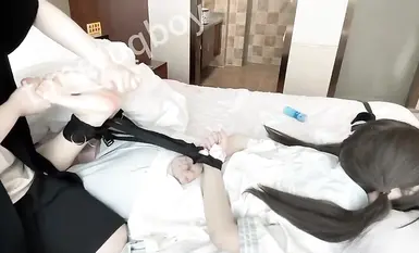 [สาวเท้าสวยสไตล์โลลิต้า] หางแฝดน่ารักความงามเล็ก ๆ น้อย ๆ ที่แสดงใบหน้าของเธอ [จะเป็นลมจากความหิว] ประโยชน์ของ Twitter, การช่วยตัวเอง, ออรัลเซ็กซ์และการใช้เท้า, เพศ, ผู้หญิงเลวตัวน้อยที่เต็มไปด้วยคุณสมบัติ (6)