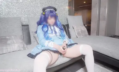 Fantia [CosplayBunBun] "Sperm feels good" Fantasy masturbation habang hinihimas ang pantalon ng guro ♡ Lovey-dovey sperm na puno ng climax SEX ♡♡ (2)