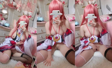 【喵嗚小桔】推特COS超甜福利姬JK蘿莉 (5)