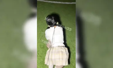 Vẻ đẹp nhỏ bé nhất miyoki - JK tập luyện ngoài trời squirting