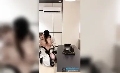 Kebajikan utama BJ Korea yang sangat cantik Ji kecantikan besar 츄츄 bilik teh lovechuu