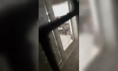 Friend's neighbor's sister taking a bath