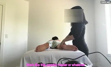 【英文对白字幕】预约上门女按摩师自愿献身韩国大屌痞子「sinfuldeeds」OF私拍二约秘鲁技师聊交友往事后入屌蹭美臀