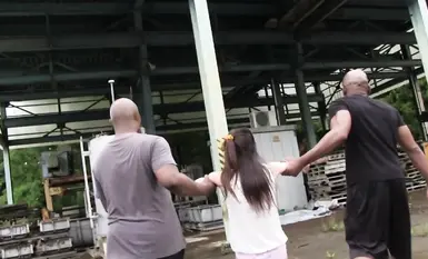 [モザイク破壊]IBW-803 ロ○ータ美少女を狙った黒人野外中出しレ●プ