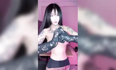 【重磅核彈】抖音顏值女神 九條南無 最新拜年福利淫語調教 (4)