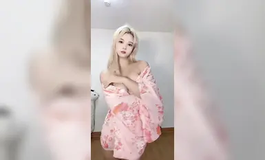 Penari seksi Kuaishou [Xiao Lingdang] gadis selebriti internet bernilai tinggi dibayar tarian seksi kabin kelas pertama (14)