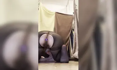 [2025년 신트렌드] 귀여운 로리계 비치! 트위터 얼굴 복지 소녀 [작은 양] 무거운 문턱보기, 누드 댄스, 항문 관장, 소품 자위 (4)