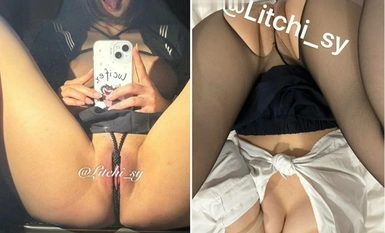 推特超美白虎美妞【荔枝Litchi_sy】520门槛福利超嫩(1)