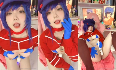 【2025年1月新作】童顔でムチムチな福祉少女「にゃんちゃん」お正月出勤 淫らなタトゥーアナルプラグオナニー潮吹きチャイナドレスセックス 顔と穴が同一フレームで（3）