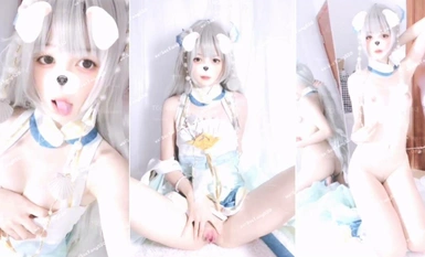 極品顏值清純蘿莉『小池理奈』福利私拍 清純反差小騷貨 緊致粉嫩小穴濕粘淫汁，喜歡自己這種又乖又淫賤的樣子 (9)