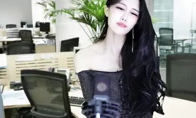 網易CC騷主播【白妖妖】單口相聲【白秘書升職記】2K原版畫質，自導自演，大膽口嗨，勾引老闆，道具自慰 (2)