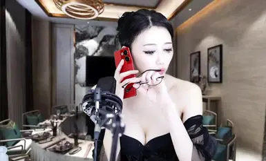 网易CC骚主播【白妖妖】单口相声【白秘书升职记】2K原版画质，自导自演，大胆口嗨，勾引老板，道具自慰(6)