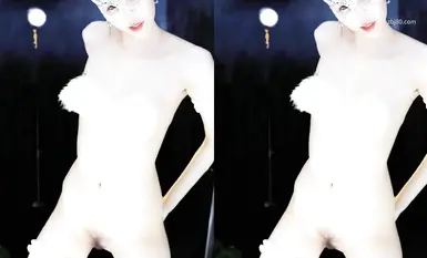 网易CC骚主播【白妖妖】土豪万元定制骚舞。大胆露逼，道具自慰(10)