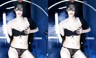 网易CC骚主播【白妖妖】土豪万元定制骚舞。大胆露逼，道具自慰(3)