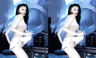 网易CC骚主播【白妖妖】土豪万元定制骚舞。大胆露逼，道具自慰(5)