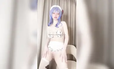 [tập tin mới 2025] Coser tiểu yêu tương phản giá trị cao của Thái Lan "Rikachan" OF buổi chụp ảnh riêng quy mô lớn của người đẹp dịu dàng hồng hổ trắng đẹp nhất Bao A khuôn mặt đen vóc dáng nhạy cảm dễ xuất tinh (6)