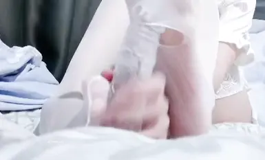 [2025년 신작] S급 완벽얼굴 트위터 순수여신 [꼬마 나쁜고양이] 최신 고가 커스터마이징 ①, 동일 프레임에 얼굴 구멍 삽입 자위, 섹시한 나비 퍼시 같아(4)