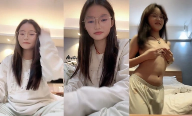 【困困兔】王炸_超级反差_闷骚眼镜女学生_宿舍大秀掰穴自慰_酒店约趴两场_插脖狂干_狂撸(7)