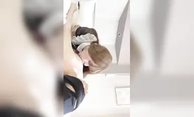 反差清純JK服人妖大學生TS「韓梓彤」精華小合集_極品偽娘吃屌口活舔屁眼，無套操健身帥哥好會玩 (14)