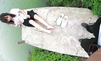 See new photography wonderful crisp feet amateur student foot model foot fetish stockings cotton socks barefoot show collection 2 (1)