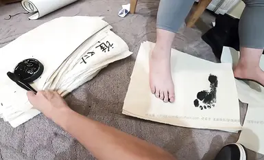 Tingnan ang bagong photography kahanga-hangang malulutong na paa amateur student foot model foot fetish stockings cotton socks nakayapak na palabas koleksyon 3 (3)