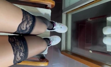 誉铭摄影学生足模裸足白袜玉足秀合集(10)