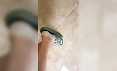 Model Kaki Pelajar Fotografi Yuming Berkaki Kaki Stokin Putih Koleksi Jade Foot Show (5)