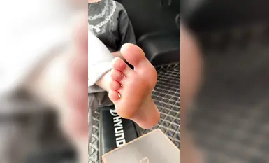 Yuming Photography นักเรียนนางแบบเท้าเปล่า ถุงเท้าสีขาว คอลเลคชั่น Jade Foot Show (8)