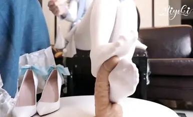 鈴木美咲 美腳的賜福 初音粉蝶花精靈篇 單人篇