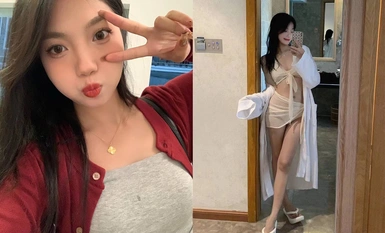 Hubei xx College Wang x 22 นักเรียนคัพ B ที่มีรูปร่างตรงกันข้าม ชอบความสุขจากการมีเซ็กส์