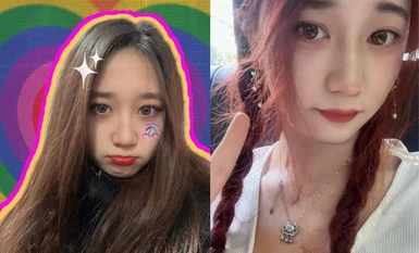 Hunan xx College Chen xxin 21 C cup student in bed obedient and gentle little goblin